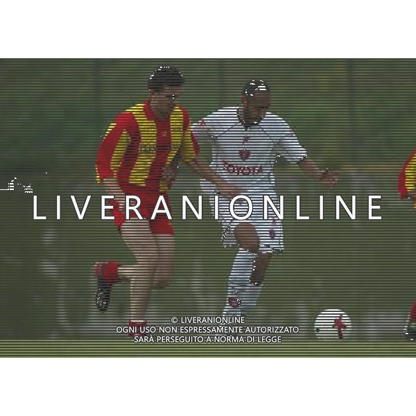 Folgaria (Tn) 16/07/2003 Ritiro del Perugia Calcio Amichevole nella foto Saadi al Gheddafi foto Filippo Venezia/Agenzia Aldo Liverani