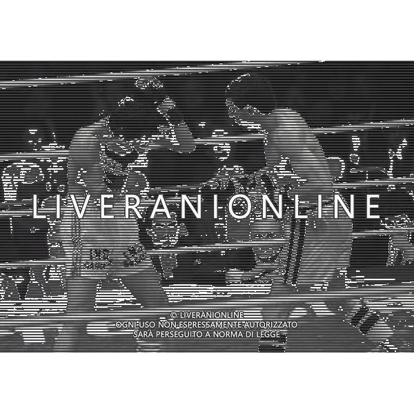 SAINT VINCENT -AOSTA 21-07-1985 INCONTRO DI BOXE PATRIZIO OLIVA E UBALDO SACCO AG ALDO LIVERANI SAS 