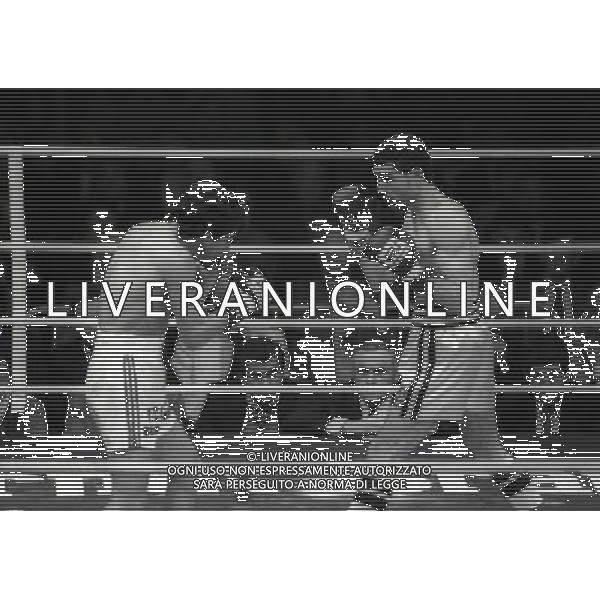 SAINT VINCENT -AOSTA 21-07-1985 INCONTRO DI BOXE PATRIZIO OLIVA E UBALDO SACCO AG ALDO LIVERANI SAS 