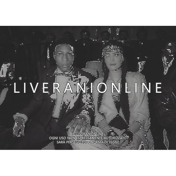 SAINT VINCENT -AOSTA 21-07-1985 INCONTRO DI BOXE PATRIZIO OLIVA E UBALDO SACCO NELLA FOTO NINO LA ROCCA AG ALDO LIVERANI SAS 