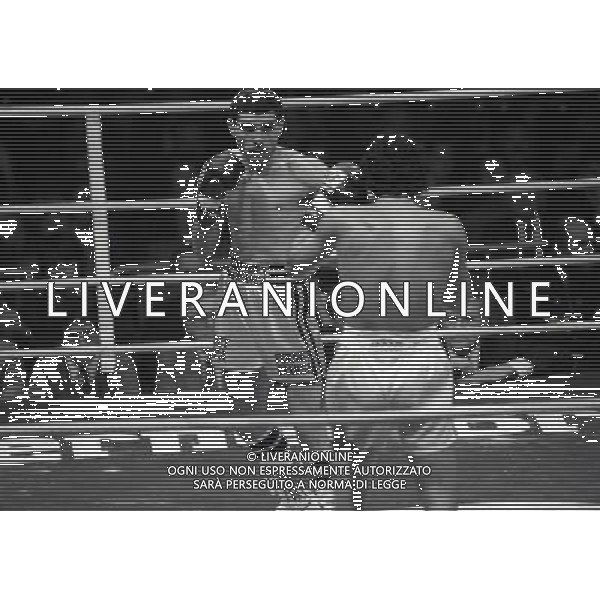 SAINT VINCENT -AOSTA 21-07-1985 INCONTRO DI BOXE PATRIZIO OLIVA E UBALDO SACCO AG ALDO LIVERANI SAS 