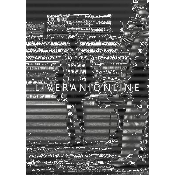 TORINO 16-01-1985 FINALE DI SUPERCOPPA EUROPEA JUVENTUS LIVERPOOL NELLA FOTO PAOLO ROSSI AG ALDO LIVERANI SAS