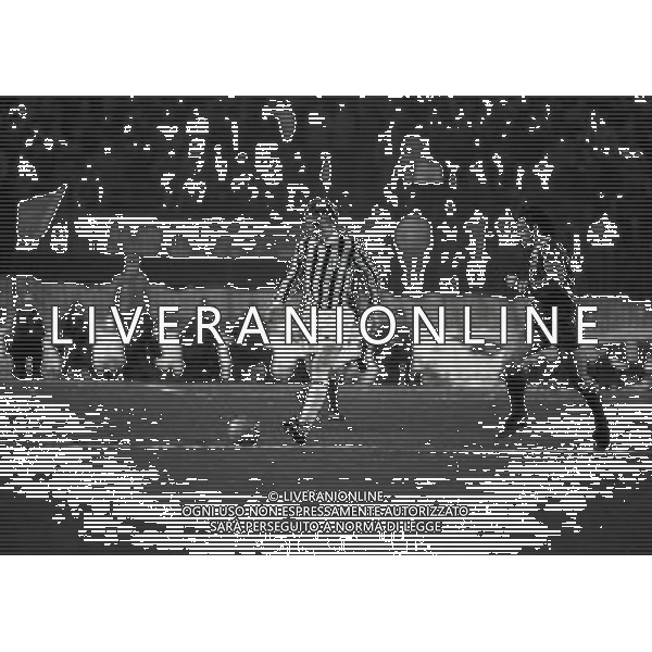 TORINO 16-01-1985 FINALE DI SUPERCOPPA EUROPEA JUVENTUS LIVERPOOL NELLA FOTO ZBIGNEW BONIEK AG ALDO LIVERANI SAS