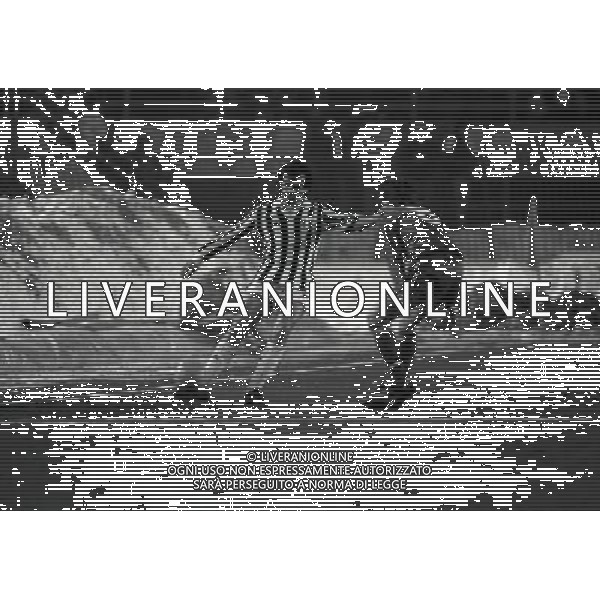TORINO 16-01-1985 FINALE DI SUPERCOPPA EUROPEA JUVENTUS LIVERPOOL NELLA FOTO MICHEL PLATINI AG ALDO LIVERANI SAS