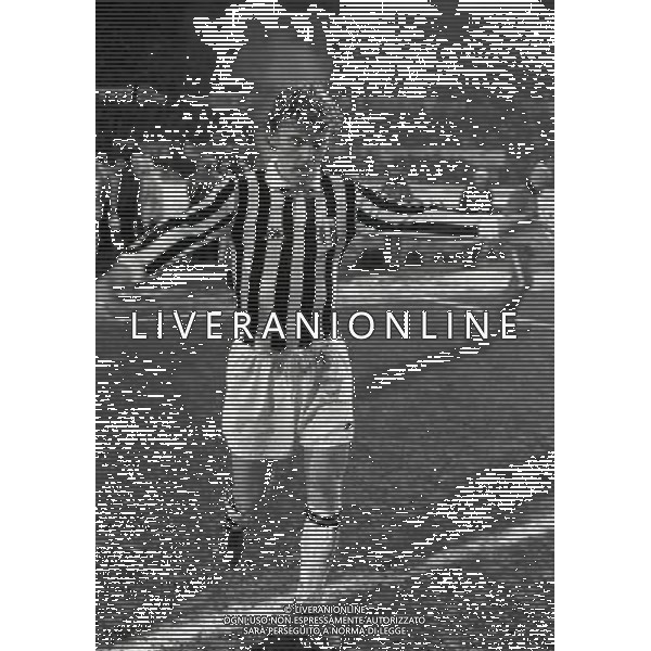 TORINO 16-01-1985 FINALE DI SUPERCOPPA EUROPEA JUVENTUS LIVERPOOL NELLA FOTO ZBIGNEW BONIEK AG ALDO LIVERANI SAS
