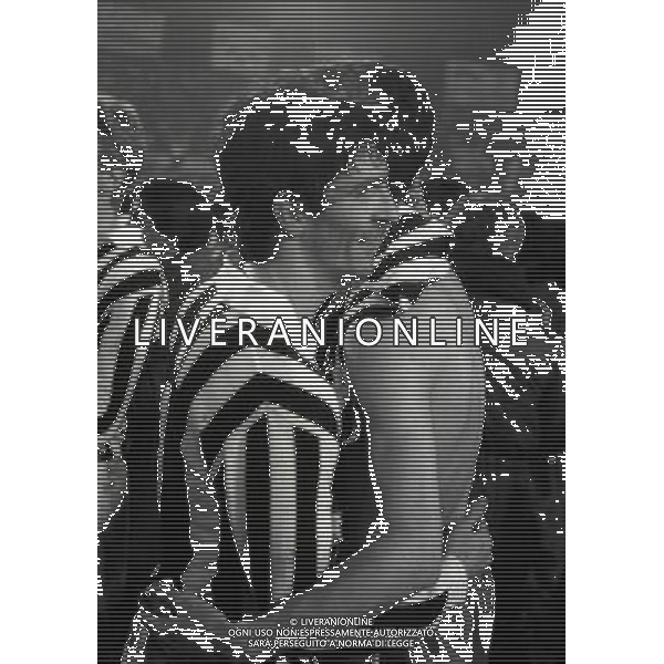 TORINO 16-01-1985 FINALE DI SUPERCOPPA EUROPEA JUVENTUS LIVERPOOL NELLA FOTO PAOLO ROSSI AG ALDO LIVERANI SAS