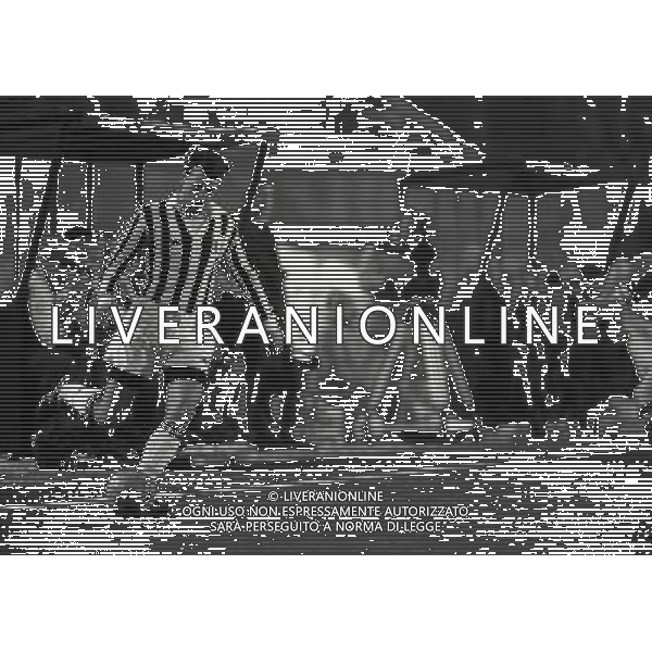TORINO 16-01-1985 FINALE DI SUPERCOPPA EUROPEA JUVENTUS LIVERPOOL NELLA FOTO MARCO TARDELLI AG ALDO LIVERANI SAS