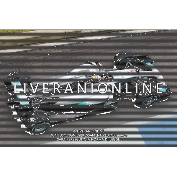 Lewis Hamilton (GBR) Mercedes AMG F1 W08. 23.02.2017. Mercedes AMG F1 W08 Launch, Silverstone, England. - www.xpbimages.com, EMail: requests@xpbimages.com - copy of publication required for printed pictures. Every used picture is fee-liable. © Copyright: Moy / XPB Images AG ALDO LIVERANI SAS