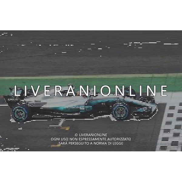 Lewis Hamilton (GBR) Mercedes AMG F1 W08.. 23.02.2017. Mercedes AMG F1 W08 Launch, Silverstone, England. - www.xpbimages.com, EMail: requests@xpbimages.com - copy of publication required for printed pictures. Every used picture is fee-liable. © Copyright: Moy / XPB Images AG ALDO LIVERANI SAS