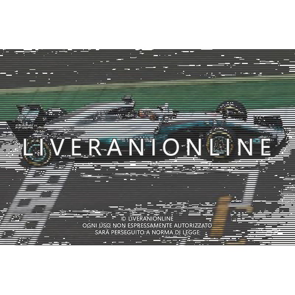 Lewis Hamilton (GBR) Mercedes AMG F1 W08. 23.02.2017. Mercedes AMG F1 W08 Launch, Silverstone, England. - www.xpbimages.com, EMail: requests@xpbimages.com - copy of publication required for printed pictures. Every used picture is fee-liable. © Copyright: Batchelor / XPB Images AG ALDO LIVERANI SAS