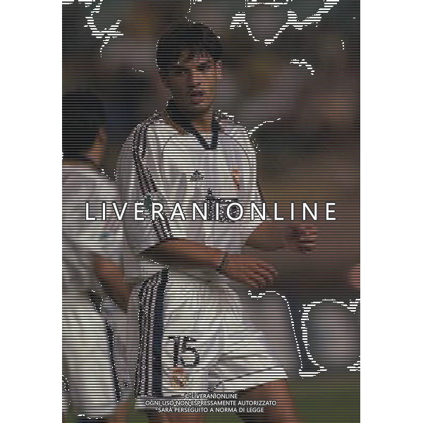 MONACO 28-08-1998 FINALE SUPERCOPPA EUROPEA REAL MADRID-CHELSEA NELLA FOTO FERNANDO MORIENTES AG ALDO LIVERANI SAS