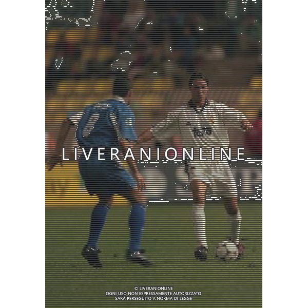 MONACO 28-08-1998 FINALE SUPERCOPPA EUROPEA REAL MADRID-CHELSEA NELLA FOTO FERNANDO REDONDO AG ALDO LIVERANI SAS