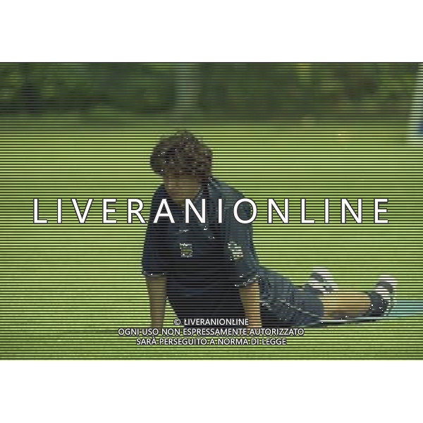 COVERCIANO 23-05-1998 RADUNO NAZIONALE ITALIANA DI CALCIO NELLA FOTO DEMETRIO ALBERTINI AG ALDO LIVERANI SAS