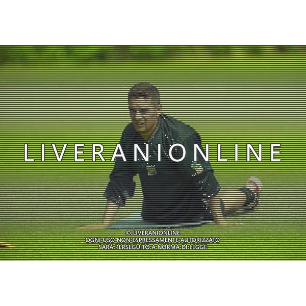 COVERCIANO 23-05-1998 RADUNO NAZIONALE ITALIANA DI CALCIO NELLA FOTO ROBERTO BAGGIO AG ALDO LIVERANI SAS