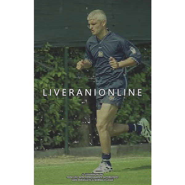 COVERCIANO 23-05-1998 RADUNO NAZIONALE ITALIANA DI CALCIO NELLA FOTO FABRIZIO RAVANELLI AG ALDO LIVERANI SAS