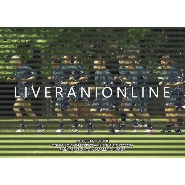 COVERCIANO 23-05-1998 RADUNO NAZIONALE ITALIANA DI CALCIO NELLA FOTO ALLENAMENTO NAZIONALE ITALIANA AG ALDO LIVERANI SAS