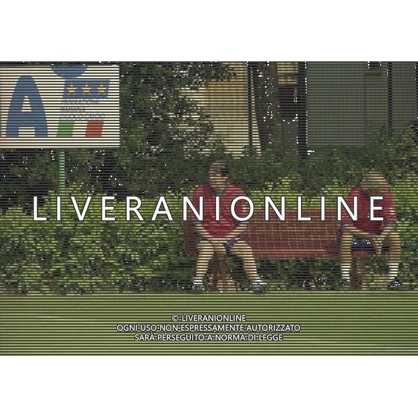 COVERCIANO 23-05-1998 RADUNO NAZIONALE ITALIANA DI CALCIO NELLA FOTO CESARE MALDINI AG ALDO LIVERANI SAS