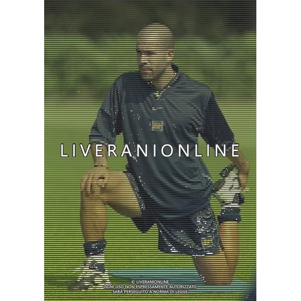 COVERCIANO 23-05-1998 RADUNO NAZIONALE ITALIANA DI CALCIO NELLA FOTO LUIGI DI BIAGIO AG ALDO LIVERANI SAS