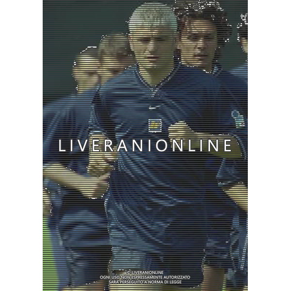 COVERCIANO 23-05-1998 RADUNO NAZIONALE ITALIANA DI CALCIO NELLA FOTO FABRIZIO RAVANELLI AG ALDO LIVERANI SAS