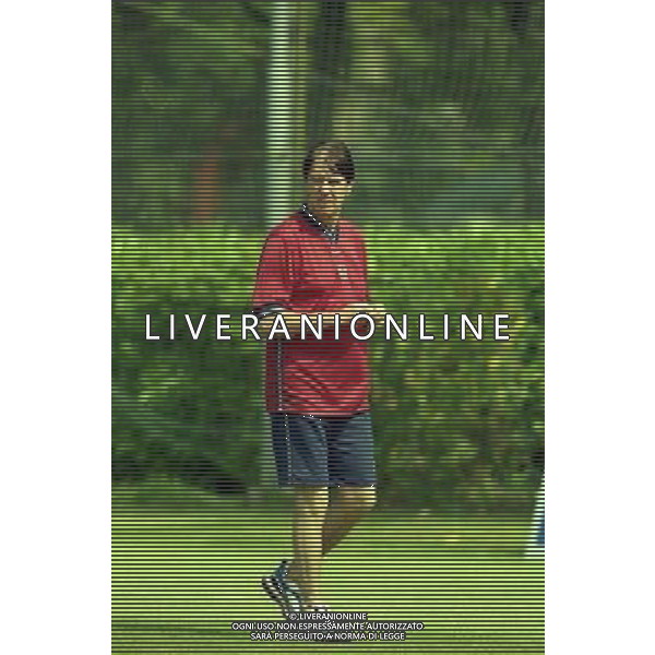 COVERCIANO 23-05-1998 RADUNO NAZIONALE ITALIANA DI CALCIO NELLA FOTO CESARE MALDINI AG ALDO LIVERANI SAS