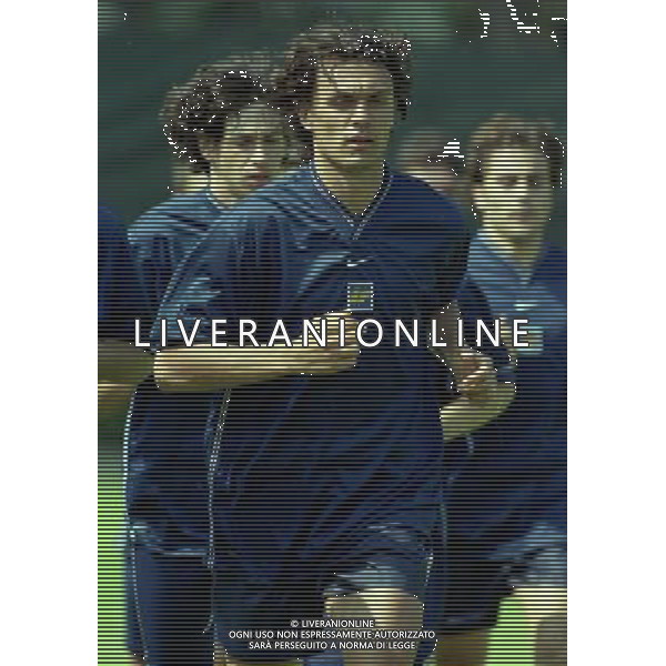 COVERCIANO 23-05-1998 RADUNO NAZIONALE ITALIANA DI CALCIO NELLA FOTO PAOLO MALDINI AG ALDO LIVERANI SAS