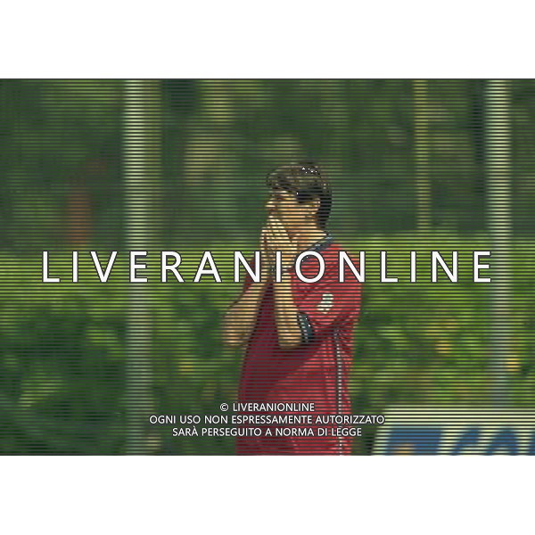 COVERCIANO 23-05-1998 RADUNO NAZIONALE ITALIANA DI CALCIO NELLA FOTO CESARE MALDINI AG ALDO LIVERANI SAS