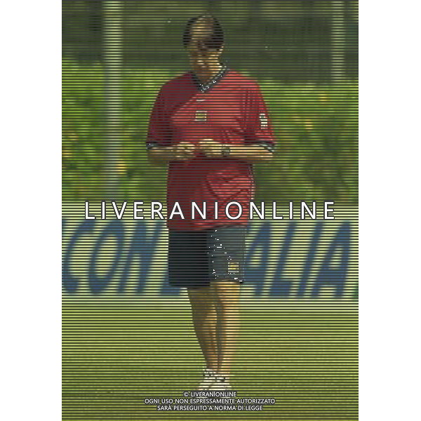 COVERCIANO 23-05-1998 RADUNO NAZIONALE ITALIANA DI CALCIO NELLA FOTO CESARE MALDINI AG ALDO LIVERANI SAS