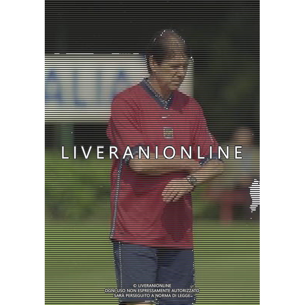 COVERCIANO 23-05-1998 RADUNO NAZIONALE ITALIANA DI CALCIO NELLA FOTO CESARE MALDINI AG ALDO LIVERANI SAS