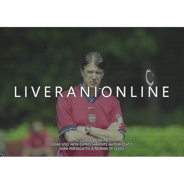 COVERCIANO 23-05-1998 RADUNO NAZIONALE ITALIANA DI CALCIO NELLA FOTO CESARE MALDINI AG ALDO LIVERANI SAS