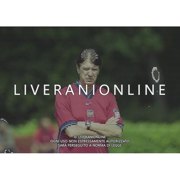 COVERCIANO 23-05-1998 RADUNO NAZIONALE ITALIANA DI CALCIO NELLA FOTO CESARE MALDINI AG ALDO LIVERANI SAS