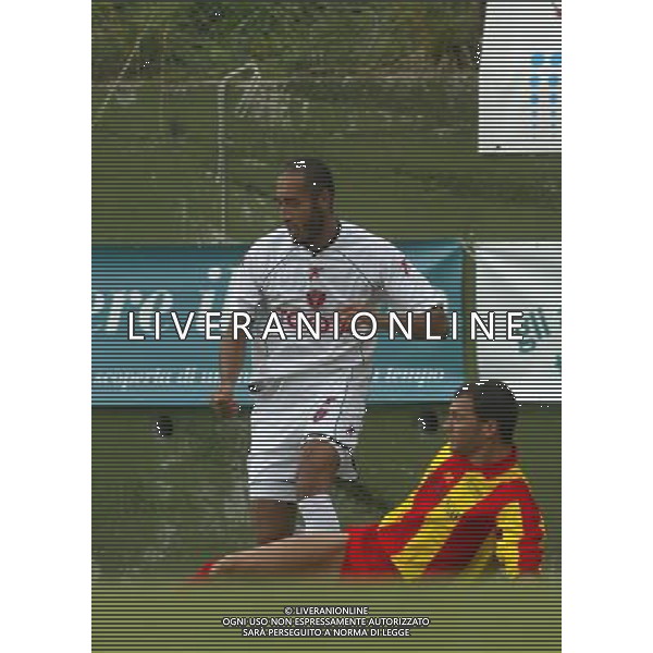 Folgaria (Tn) 16/07/2003 Ritiro del Perugia Calcio Amichevole nella foto Saadi al Gheddafi foto Filippo Venezia/Agenzia Aldo Liverani