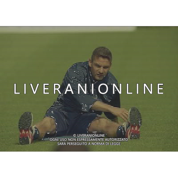 COVERCIANO 23-05-1998 RADUNO NAZIONALE ITALIANA DI CALCIO NELLA FOTO ROBERTO BAGGIO AG ALDO LIVERANI SAS