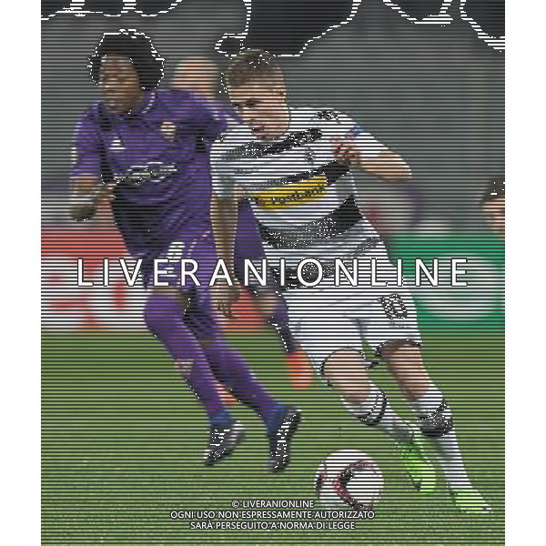 UEFA Europa League 2016/2017 Sedicesimi di Finale Ritorno Firenze - 23.02.2017 Fiorentina-Borussia M\'Gladbach Nella Foto:hazard thorgan /Ph.Vitez-Ag. Aldo Liverani
