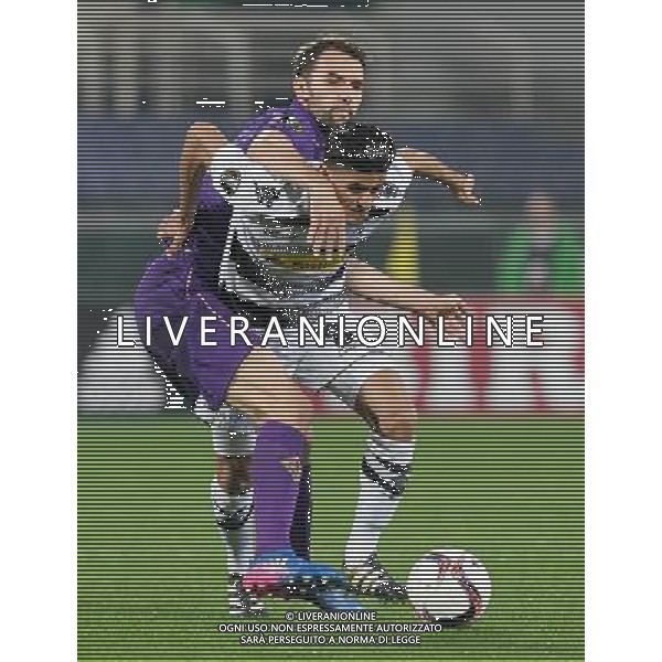 UEFA Europa League 2016/2017 Sedicesimi di Finale Ritorno Firenze - 23.02.2017 Fiorentina-Borussia M\'Gladbach Nella Foto:Dahoud Mahmoud - Badelj Milan /Ph.Vitez-Ag. Aldo Liverani