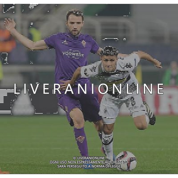 UEFA Europa League 2016/2017 Sedicesimi di Finale Ritorno Firenze - 23.02.2017 Fiorentina-Borussia M\'Gladbach Nella Foto:Dahoud Mahmoud - Badelj Milan /Ph.Vitez-Ag. Aldo Liverani