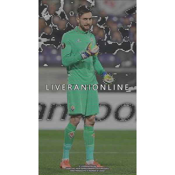 UEFA Europa League 2016/2017 Sedicesimi di Finale Ritorno Firenze - 23.02.2017 Fiorentina-Borussia M\'Gladbach Nella Foto:Tatarusanu Ciprian /Ph.Vitez-Ag. Aldo Liverani