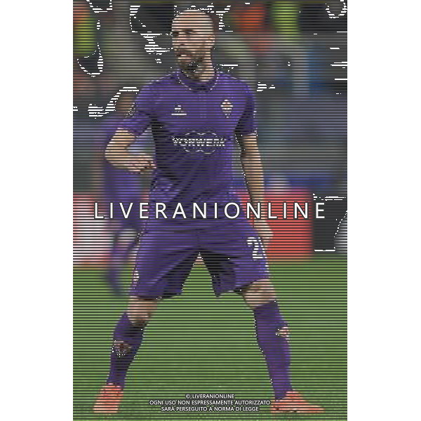 UEFA Europa League 2016/2017 Sedicesimi di Finale Ritorno Firenze - 23.02.2017 Fiorentina-Borussia M\'Gladbach Nella Foto:Borja Valero /Ph.Vitez-Ag. Aldo Liverani
