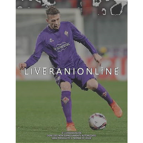 UEFA Europa League 2016/2017 Sedicesimi di Finale Ritorno Firenze - 23.02.2017 Fiorentina-Borussia M\'Gladbach Nella Foto:Bernardeschi Federico /Ph.Vitez-Ag. Aldo Liverani
