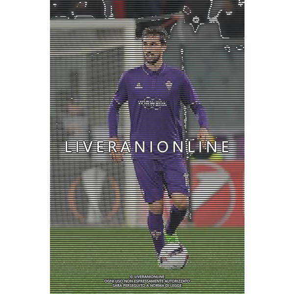 UEFA Europa League 2016/2017 Sedicesimi di Finale Ritorno Firenze - 23.02.2017 Fiorentina-Borussia M\'Gladbach Nella Foto:Astori Davide /Ph.Vitez-Ag. Aldo Liverani