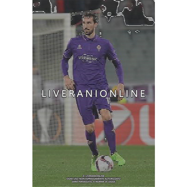 UEFA Europa League 2016/2017 Sedicesimi di Finale Ritorno Firenze - 23.02.2017 Fiorentina-Borussia M\'Gladbach Nella Foto:Astori Davide /Ph.Vitez-Ag. Aldo Liverani
