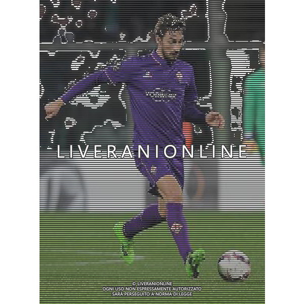 UEFA Europa League 2016/2017 Sedicesimi di Finale Ritorno Firenze - 23.02.2017 Fiorentina-Borussia M\'Gladbach Nella Foto:Astori Davide /Ph.Vitez-Ag. Aldo Liverani