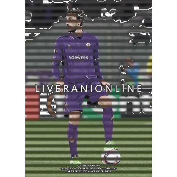 UEFA Europa League 2016/2017 Sedicesimi di Finale Ritorno Firenze - 23.02.2017 Fiorentina-Borussia M\'Gladbach Nella Foto:Astori Davide /Ph.Vitez-Ag. Aldo Liverani