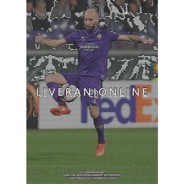 UEFA Europa League 2016/2017 Sedicesimi di Finale Ritorno Firenze - 23.02.2017 Fiorentina-Borussia M\'Gladbach Nella Foto:Borja Valero /Ph.Vitez-Ag. Aldo Liverani