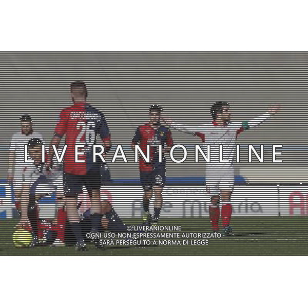Forl“ - Gubbio Campionato di calcio Lega Pro girone B 25/02/2017 nella foto:Capellupo Stefano Capitano ©Claudio Zamagni/Agenzia Aldo Liverani 