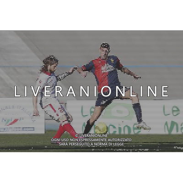 Forl“ - Gubbio Campionato di calcio Lega Pro girone B 25/02/2017 nella foto: Sereni Samuele Valagussa Paolo ©Claudio Zamagni/Agenzia Aldo Liverani 