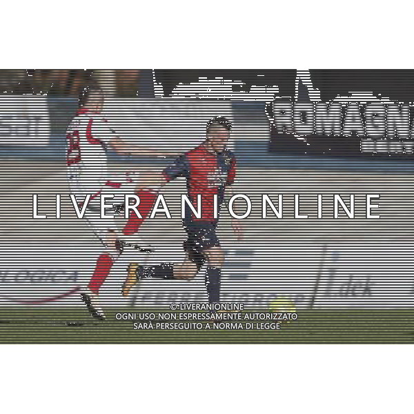 Forl“ - Gubbio Campionato di calcio Lega Pro girone B 25/02/2017 nella foto: Ferretti Daniele Succi Davide ©Claudio Zamagni/Agenzia Aldo Liverani 