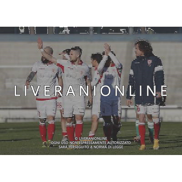 Forl“ - Gubbio Campionato di calcio Lega Pro girone B 25/02/2017 nella foto: esultanza forl“ ©Claudio Zamagni/Agenzia Aldo Liverani 