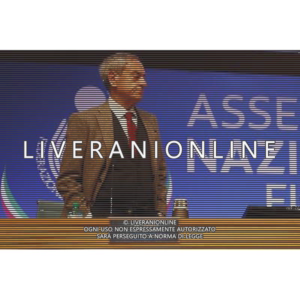 Rimini 44esima Assemblea Nazionale FIVPAV 26/02/2017 nella foto: CARLO MAGRI presidente uscente e candidato a nuovo presidente ©Claudio Zamagni/Agenzia Aldo Liverani / AGENZIA ALDO LIVERANI SAS