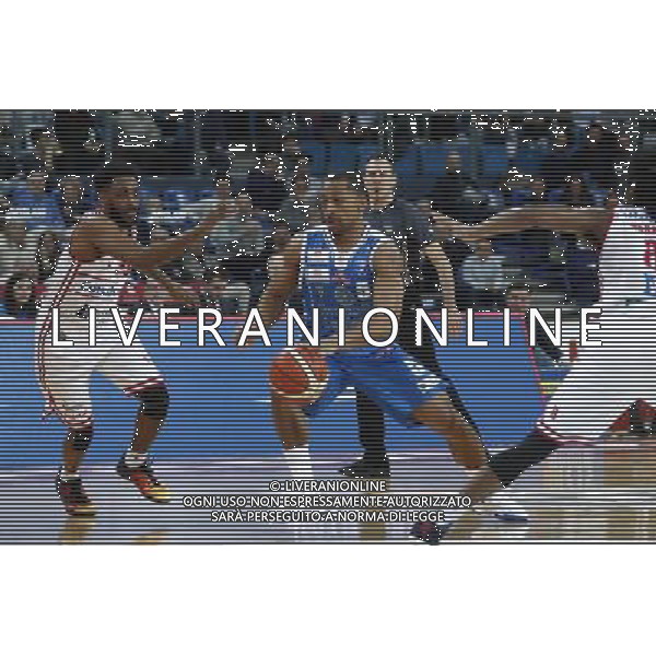 Lega Basket serie A 26/02/2017 Consultinvest Pesaro - Banco di Sardegna Sassari nella foto: Bell David Â©Claudio Zamagni/Agenzia Aldo Liverani / AGENZIA ALDO LIVERANI SAS - Consultinvest Pesaro - Banco di Sardegna Sassari Campionato Lega Basket serie A 26/02/2017