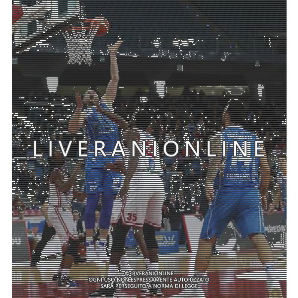 Lega Basket serie A 26/02/2017 Consultinvest Pesaro - Banco di Sardegna Sassari nella foto: Lydeka Tautvydas Â©Claudio Zamagni/Agenzia Aldo Liverani / AGENZIA ALDO LIVERANI SAS - Consultinvest Pesaro - Banco di Sardegna Sassari Campionato Lega Basket serie A 26/02/2017